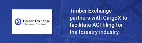 Timber Exchange partners with CargoX to facilitate ACI filing